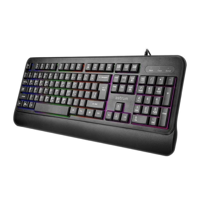 Astrum Gaming RGB LED Keyboard KL560 Black