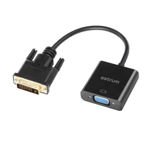 Astrum Dvi-D 24+1 pin to Vga Adapter DA520 Black