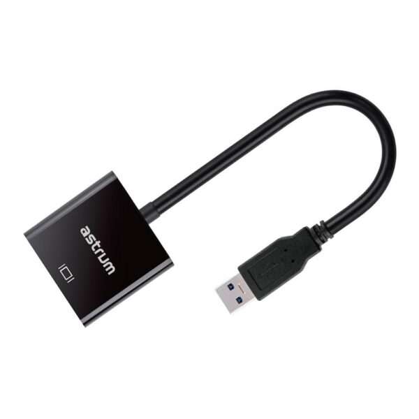 Astrum Usb 3.0 to Vga Multi-Display Adapter DA550 Black