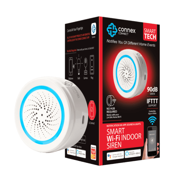 Connex Smart WiFi Siren Alarm Indoor
