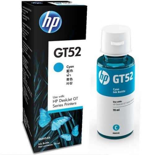 HP M0H54AE GT 52 Cyan 70ml Ink Bottle