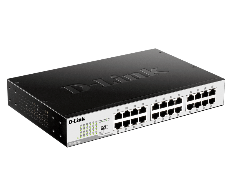 D-Link DGS-1024D 24-Port Gbe Unamanaged Switch - Rackmount DGS-1024C