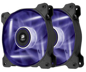 Corsair SP120 LED - Purple - x2 - Twin Pack Case Fans