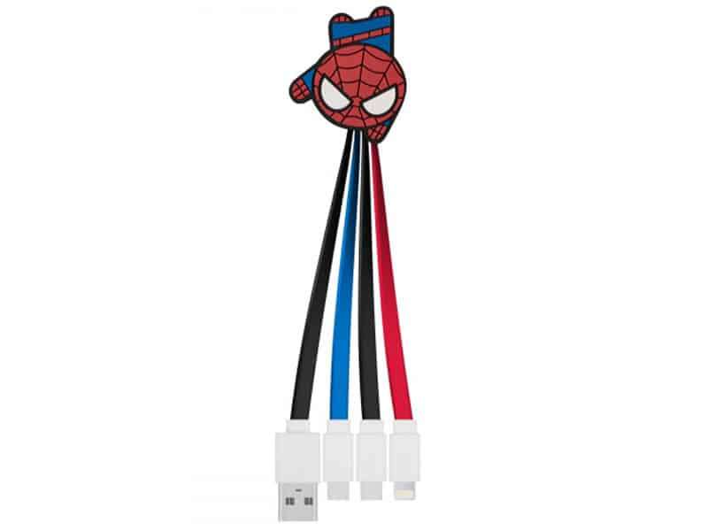 Marvel 3-in-1 charging cable - Spider-Man
