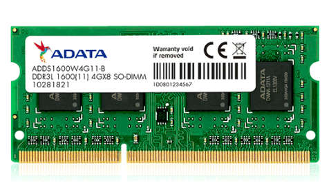 Adata 8GB DDR3L-1600 SO-DIMM