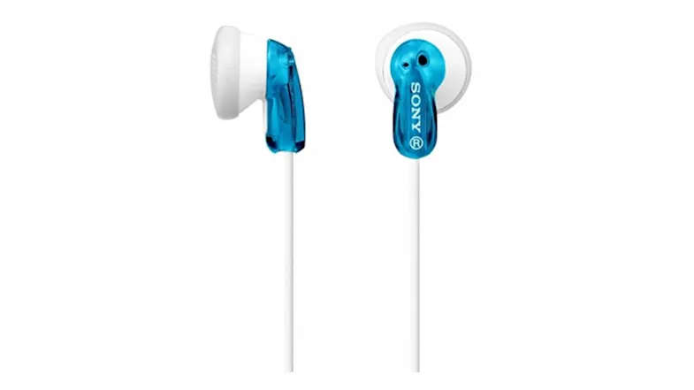 Sony MDR-E9LP (Blue) Stereo Earbuds