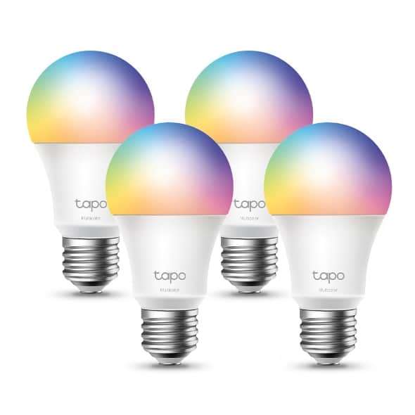 TP-Link Tapo L530E(4-Pack) Smart Wi-Fi Light Bulb Multicolor