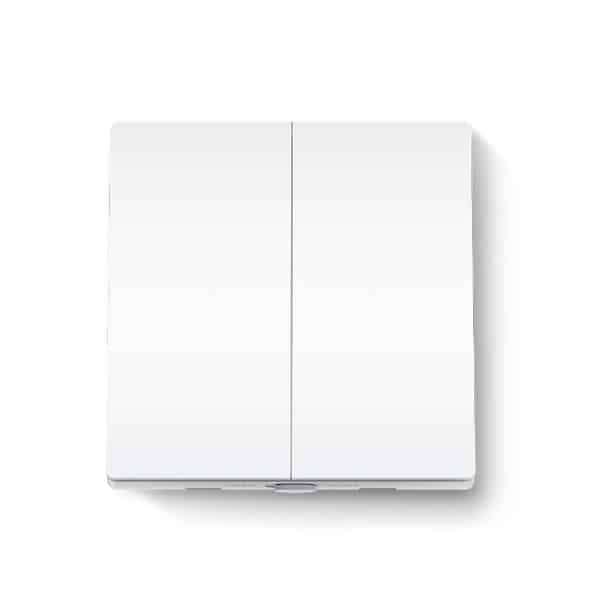 TP-Link Tapo S220 Smart 868MHz Light Switch 2-Gang 1-Way No Neutral required