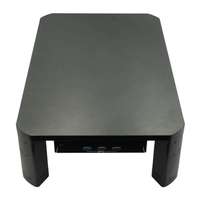 Volkano Riser Hub series Monitor Stand with 3 Port USB Hub
