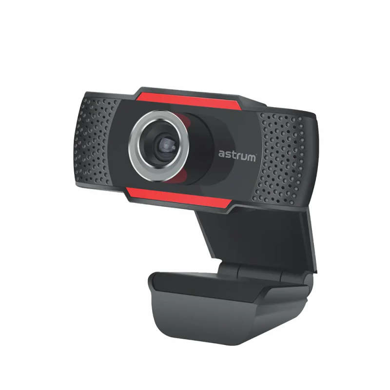 Astrum Webcam 480P USB with Aux Mic WM720P Black