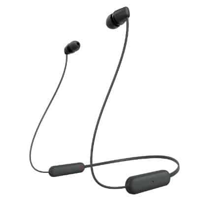 Sony WI-C100 (Black) Wireless Earphones