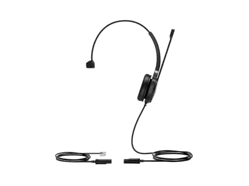 Yealink YHS36 Mono Headset With RJ-9 And Leatherette Ear Cushions