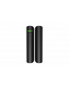 AJAX - DoorProtect Plus Jeweller - Black Indoor Opening Detector with Shock and Tilt Sensors