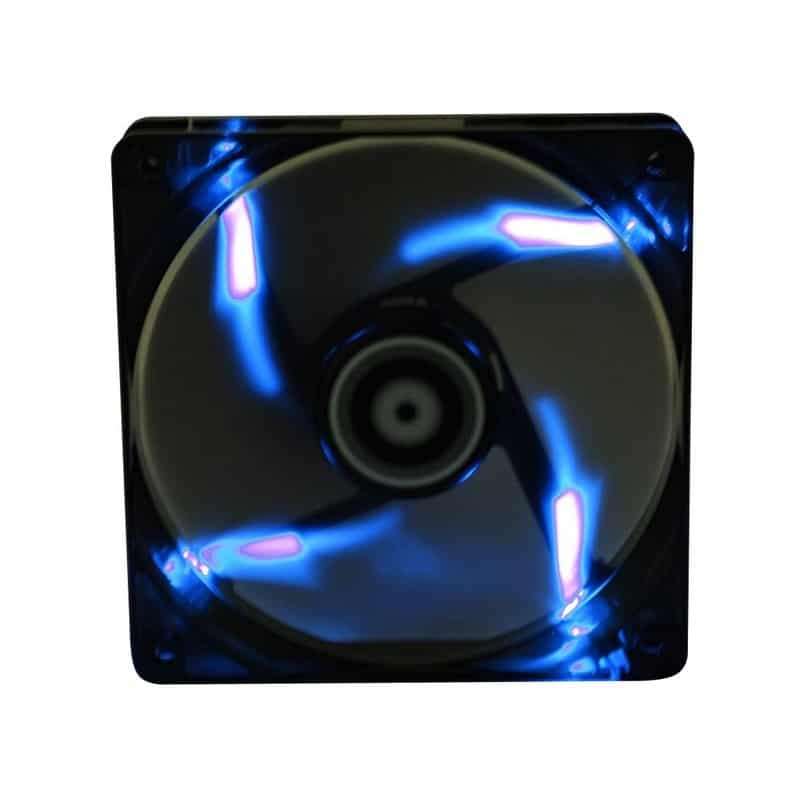 BitFenix Spectre LED Transparent with Blue LED Fan - 140 x 140 x 25 mm