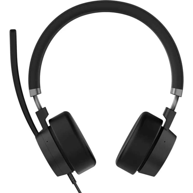 Lenovo Go Wired ANC Headset -Thunder Black