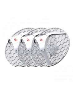 MikroTik LHG 5 - 5GHz Outdoor grid CPE - 3 pack