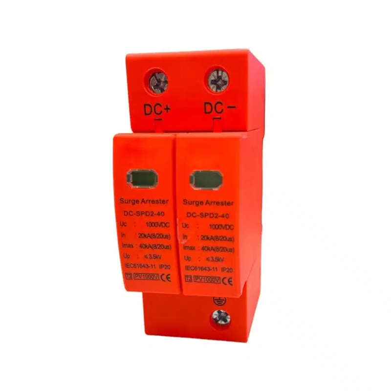 Solar PV DC Surge Arrestor 20KA 2P 1000V