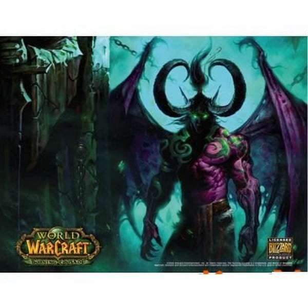 Compad WoW Limited Edition Mouse Pad Lllidan 298x235x1.8mm Blizzard World of Warcraft Licensed