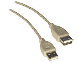 Generic USB 2.0 1.8m extension cable (Type A Male - Female)