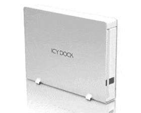 Icydock MB559UEA -1S, Pearl White + Silver, Multi-Drive Hot-Swapable Removable Inner Tray, Ultra-...