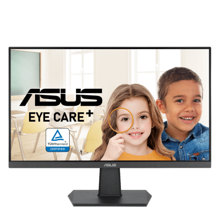 Asus VA24EHF Eye Care Gaming Monitor  24-inch (23.8-inch viewable), IPS, Full HD, Frameless, 1...