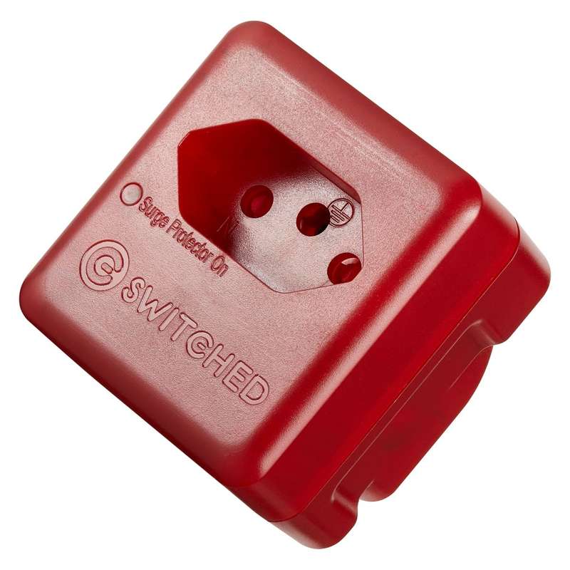 Switched 1 Way High Surge Network Safe Adaptor