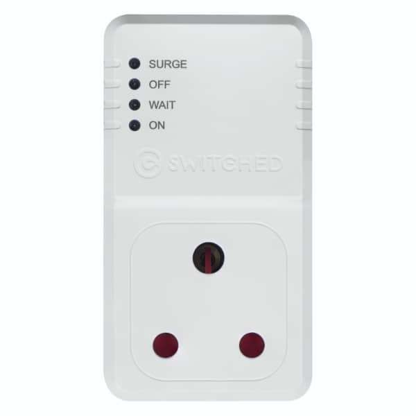 Switched 1 Way TV  Surge Adaptor with SANS 164-2