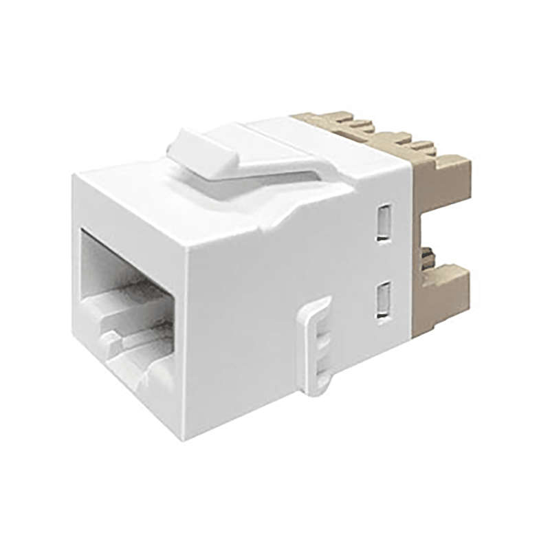 CommScope KJ Keystone CAT6 White Outlet