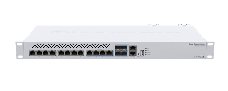 MikroTik CRS312-4C+8XG-RM - 10GB 12 port RJ45 Cloud Router Switch