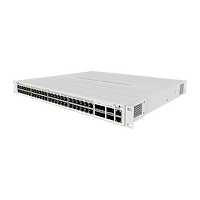 MikroTik CRS354-48P-4S+2Q+RM - 750W, 48 POE 1Gb, 4X SFP+, 2X QSFP+