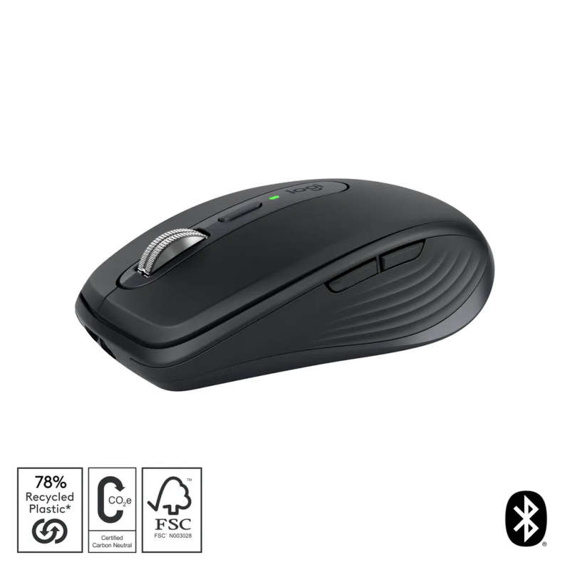 Logitech MX Anywhere 3S Wireless Bluetooth Mouse -Graphite