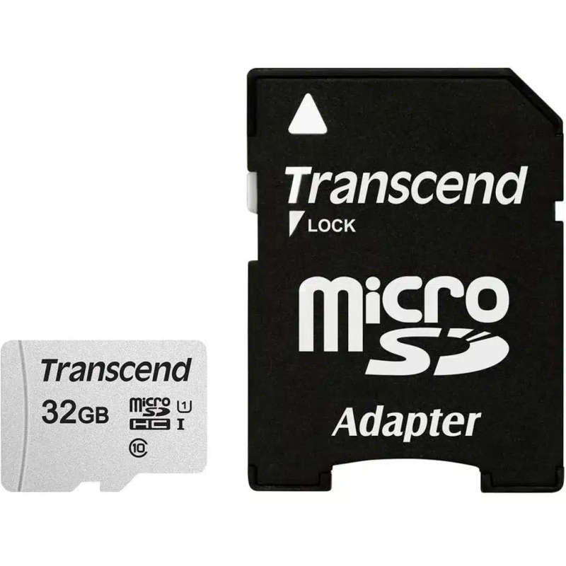 Transcend 300S 32GB Micro SD UHS-1 U1 Class 10