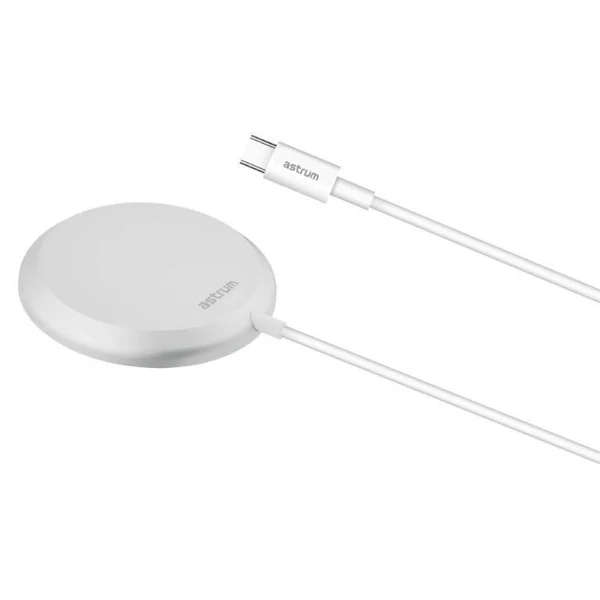 Astrum MagSafe wireless charger 15W CW500 Silver