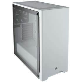 Corsair Carbide Series 275R Tempered Glass Mid-Tower Gaming Case  White