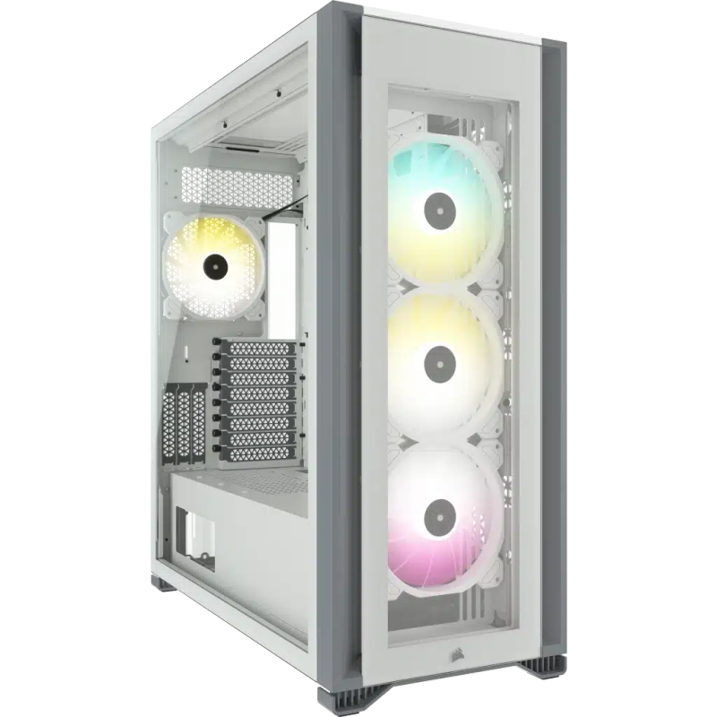 Corsair iCUE 7000X RGB Tempered Glass ATX PC Case White