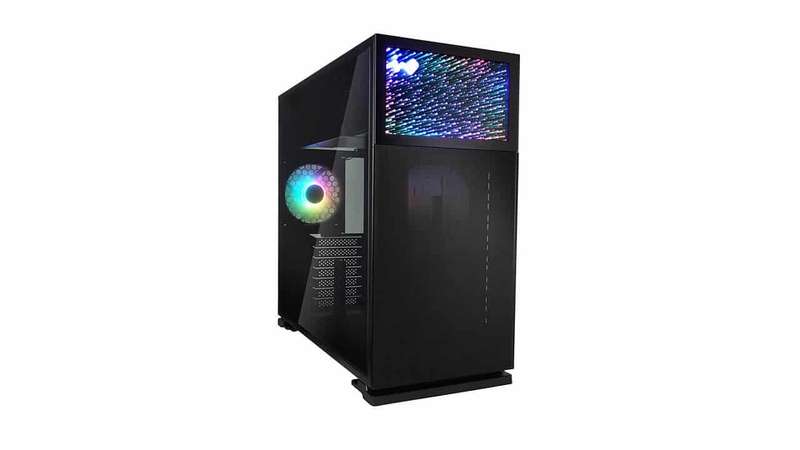 InWin N127 Chassis Nebula- Black (No-PSU, ATX, Window)