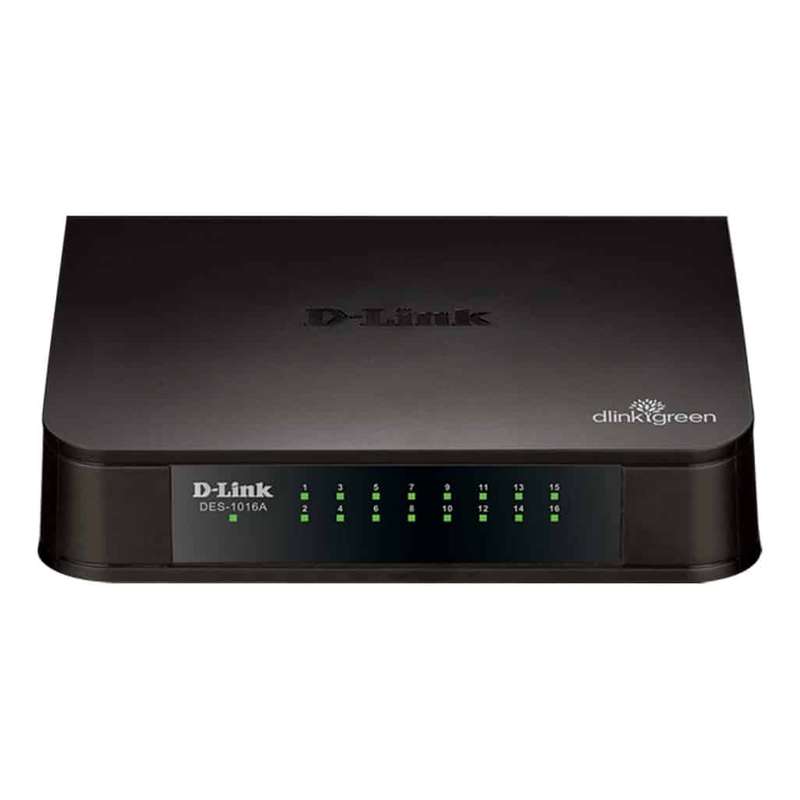 D-Link 16-Port 100Mbps Unmanaged Switch