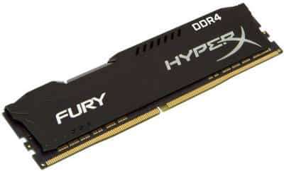 HyperX Fury 8GB (1 x 8GB) DDR4 DRAM 2666MHz C16 Memory Module  Black