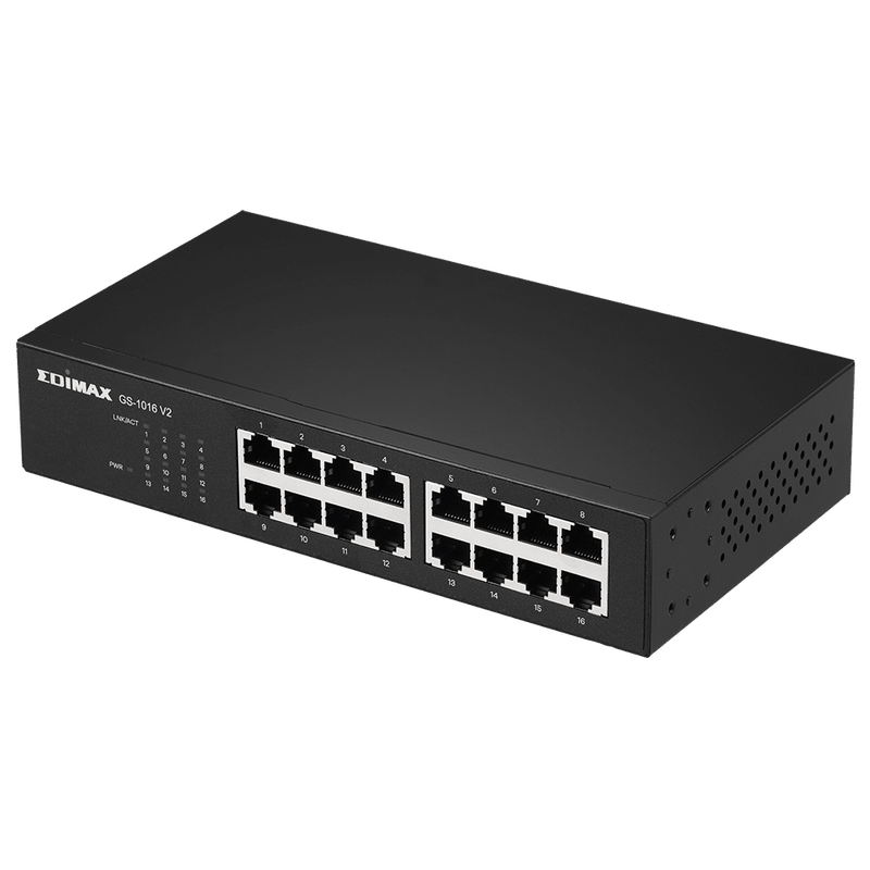 Edimax 16 Port, Unmanaged, Gigabit Switch