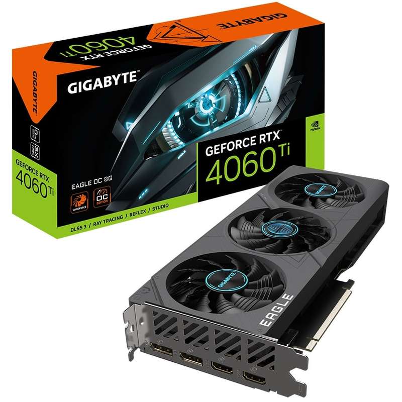 Gigabyte GeForce RTX 4060 Ti Eagle OC 8GB GDDR6 Graphics Card