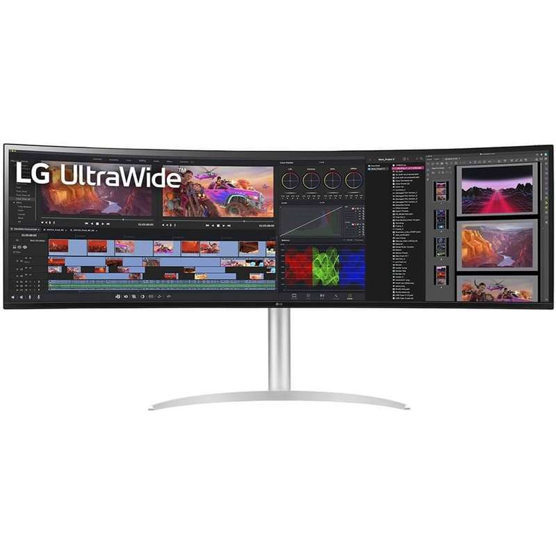 LG 49WQ95C 49'' Ultrawide Curve; 5120 x1440 IPS Curved LED; HDR 10; 5ms; 144Hz; 2x HDMI; 1x Displ...
