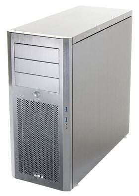 Lian Li PC-10N Chassis - Silver (No-PSU, ATX)