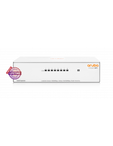 HPE Networking Instant On 1430 8 port GbE Switch | SW14308G