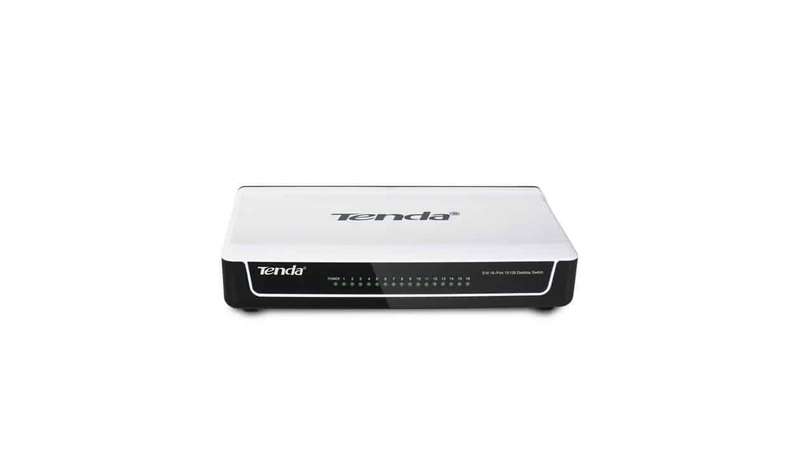 Tenda 16-Port Fast Ethernet Desktop Switch | S16