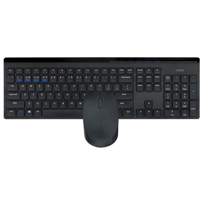Rapoo 8110M Multi-mode Wireless Desktop Set