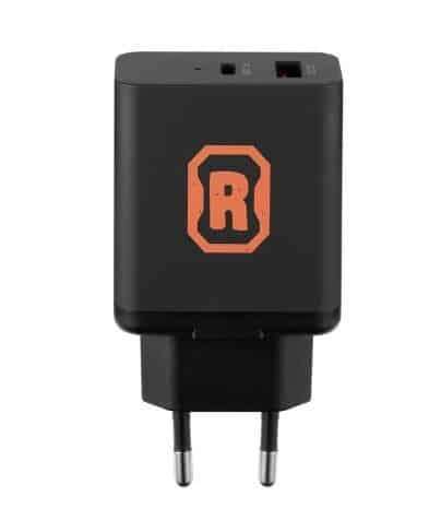 Rugged by Volkano Dual USB Wall Charger with QC3.0 and PD