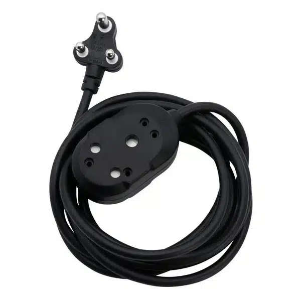Switched Light Duty BTB Extention Leads  10m - Black