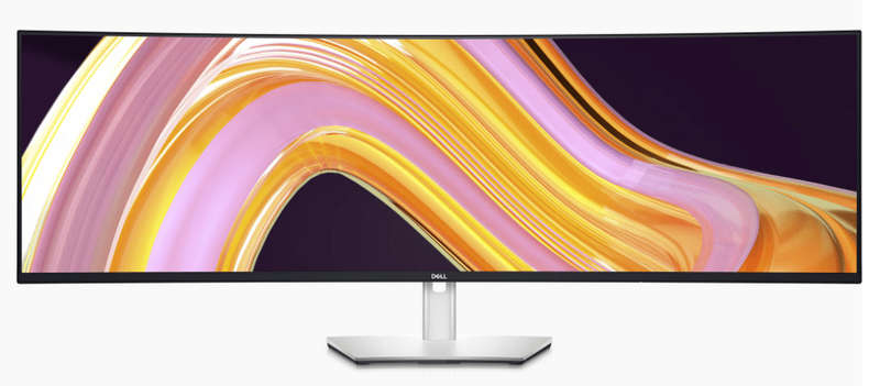 Dell Monitor U4924DW Ultrasharp 49 Inch Curved Monitor 5K Dual QHD 5120 1440 Build in Speakers HD...
