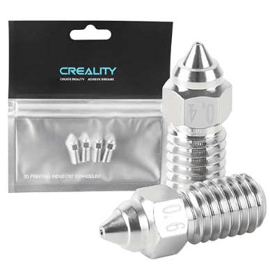 Creality High Flow 0.4mm plus 0.6mm Nozzle Kit 3V3