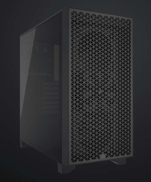 Corsair 3000D Airflow Mid-Tower PC Case - Black